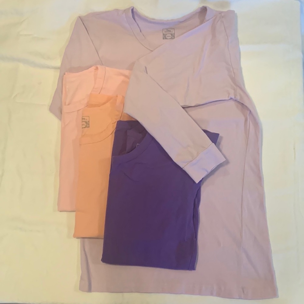 Sexy Basics long sleeve Tshirt 3XL-Block of 4